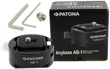 Patona Arca mit Flip-Lock-Funktion (Stativ ) Stativ Zubehör Schwarz