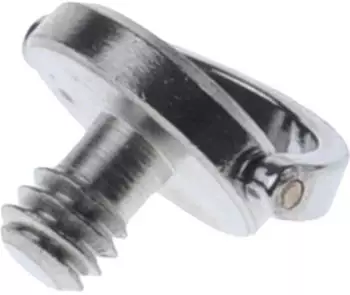 Caruba 1/4" Schroef met D ring Innensechskant (Stativ Schwenkgriff) Stativ Zubeh&ouml;r Grau