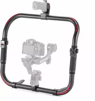 Tilta Advanced Ring Grip f&uuml;r DJI RS2/RS3 Pro/RS4 Pro, Kohlefaser (TGA-ARG)