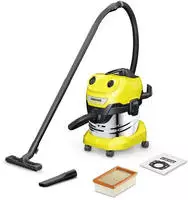 K&auml;rcher WD 4 S V-20/5/22 20 l Trommel-Vakuum Trocken&Nass 1000 W Beutellos