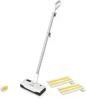 K&auml;rcher SC 1 UPRIGHT Dampfmopp 0,2 l 1300 W Schwarz - Wei&szlig; (1.513-560.0)