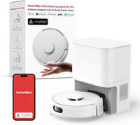 SwitchBot W3011026, SwitchBot Roboter Staubsauger Mini Robot Vacuum K10+ Pro