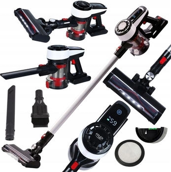 ADLER Kabelloser Handstaubsauger ohne Beutel 2in1 HEPA ELECTROCUTOR