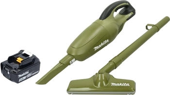 Makita DCL 180 FO Akku Staubsauger 18 V 0,65 l Olive Outdoor Adventure Serie + 1x Akku 3,0 Ah - ohne Ladegerät