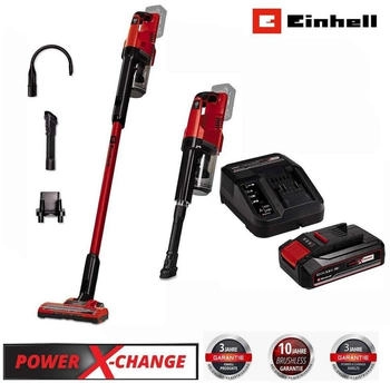 Einhell Akku-Stielstaubsauger Akku-Stielstaubsauger TE-SV 18 Li-18V+ Akku 2.5 Ah + Ladeger&auml;t