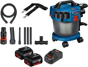 Bosch GAS 18V-10 + 2x 6,0 Ah Akku + Zubeh&ouml;r-Set 14tlg