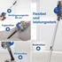 CLEANmaxx Bodenstaubsauger (Kabellos, 45 Min, Anthrazit/Blau)