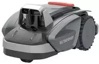 Sunseeker M&auml;hroboter 'V3' mit Garage bis 600 m&sup2; Grau/Schwarz/Orange