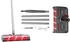 Magni Voom M37582, Staubsauger, Silber, Rot