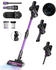 Traumheim 55000Pa/550W/65Min Staubsauger Kabellos, Akku Staubsauger SuperLeise, Handstaubsauger mit LED Display,HEPA