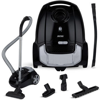 MPM Beutelstaubsauger stark leise, Handheld Zimmer MOD-54
