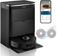 BOSCH Saugroboter "Spotless Max BCRDW3B mit Wischfunktion, rotierende Wischpads"