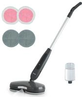 H.Koenig Akku-Mopp LST70, Wischmopp, 270ml Fassungsverm&ouml;gen, LED-Licht,