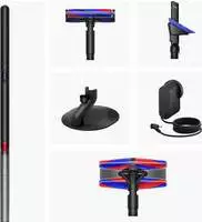 Dyson PencilVac Fluffycones - Stabstaubsauger - Schwarz, Grau (492689-01)