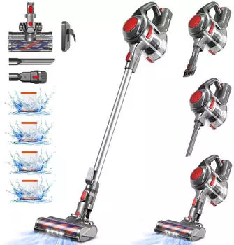Adormii Akku-Hand-und Stielstaubsauger Akku 58000Pa 50Min 1.6L
