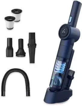 Samako NanoDetect Pro 120W Handstaubsauger &ndash; Kabellos & Stark &ndash; HEPA Filter, 2 Saugstufen