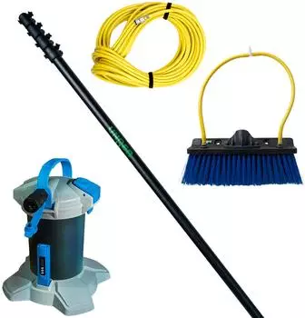 Unger HighFlow Reinwasser-Komplettset Harzfilter Stange 6 m