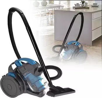 Traumheim Staubsauger beutellos Zyklon, 1,8 LStaubbehälter, 2-in-1-Staubbürste, 2000W hohe Saugleistung, 3-Stufen-Regelung, 5m Kabel, für alle Böden und Polster