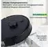 ideoon 2-in-1 Saugroboter mit Wischfunktion 6000 Pa 5000mAh