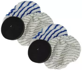 vhbw 6-tlg. Set Kompatibel Mit Rowenta Clean & Steam Ry7535, Ry7517, Revolution Ry7777, Revolution Ry7757 Dampfreiniger