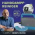 LICHTERBLITZ Dampfreiniger 1200W grau blau 15-tlg