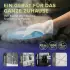 LICHTERBLITZ Dampfreiniger 1200W grau blau 15-tlg
