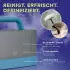 LICHTERBLITZ Dampfreiniger 1200W grau blau 15-tlg