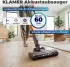 KLAMER 2-in-1 Akkustaubsauger 460 Orange