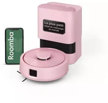 iRobot Mini Saug- Wischroboter AutoEmpty Dock Pink