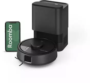 iRobot Mini Saug- Wischroboter AutoEmpty Dock Schwarz