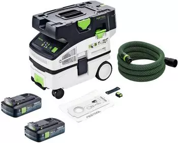 Festool CTLC Mini I-Basic Akku-Absaugmobil 36V Staubklasse L, 2x 4,0Ah