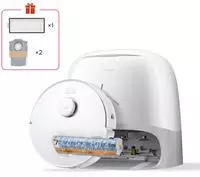 Roborock Saugroboter "Qrevo Curv 2 FlowX, White" Automatische