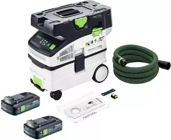 Festool CTLC MIDI I-Basic Akku-Absaugmobil 36V, Staubklasse L, 2x Akku 4,0Ah