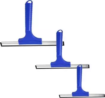 Novaliv Fensterabzieher-Set 23/35/45cm, Aluleiste mit Gummilippe (20955+20956+20957)