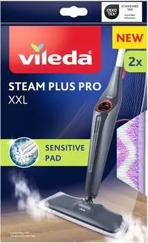 Vileda Steam Plus Pro Sensitive Pad XXL für empfindliche Böden (180854)