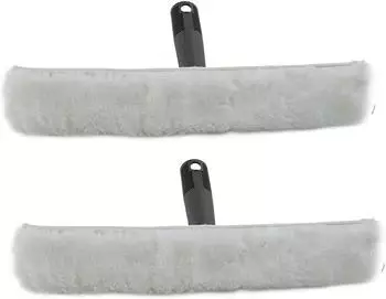 Novaliv Fensterwischer 25cm aus Vlies, 2er-Pack (20961+20964)