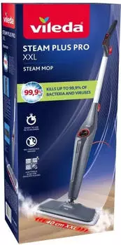 Vileda Steam Plus Pro XXL Dampfreiniger mit Wischfunktion (180836)