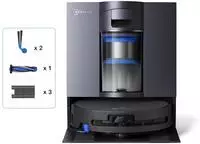 ECOVACS Nass-Trocken-Saugroboter "DEEBOT X11S OmniCyclone Care Kit, All-in-One