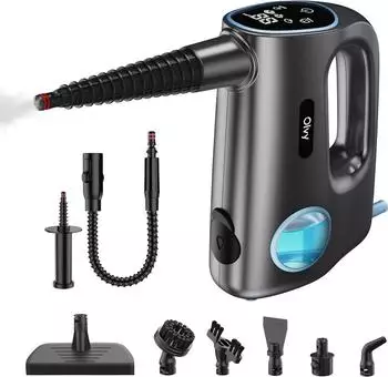 Olvy 12-in-1 Hand-Dampfreiniger mit Touchscreen (NJ-CS108)