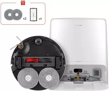 Roborock Qrevo 2 ProX Nass- und Trockensauger mit Absaugstation, 25000Pa, 253min (Qrevo 2 ProX)