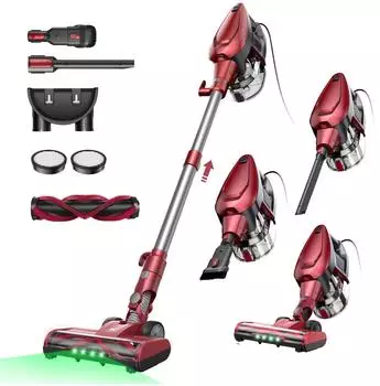 Vactidy Blitz C9 Kabelstaubsauger 100AirWatt Anti-Verwicklungs-LED-B&uuml;rste (C9-EU)