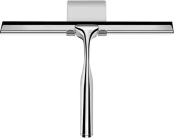 LuxusKollektion Duschabzieher Edelstahl 31cm ohne Bohren (12 Zoll)