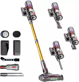 UNINELL Akku Staubsauger Kabellos 55KPa 650W 70Min 1.6L