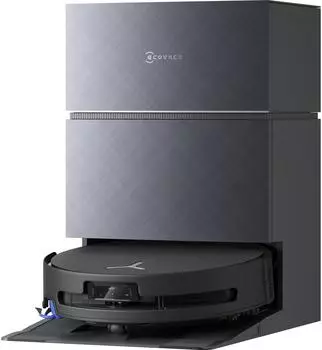 ECOVACS DEEBOT X11S Pro Omni Saug-Wisch-Roboter mit Reinigungsstation, schwarz