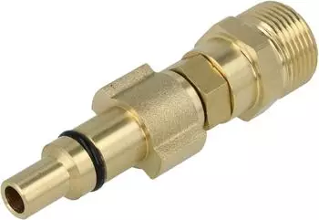 vhbw Hochdruckreiniger-Adapter Bajonett auf M22-Gewinde, Schnellkupplung (182780605-26)