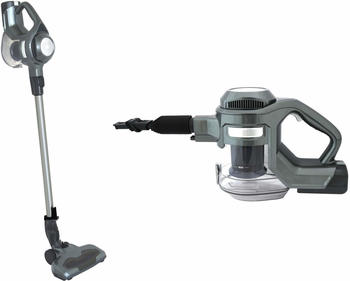 Homeline Zyklon Akku Hand- Staubsauger 2 in 1 anthrazit mit Zubehör