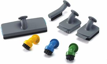 Black & Decker Black+Decker Zubehör-Set (für Steam Mop FSMH1621/Steambuster FSS1600 7-tlg, Fugen-;Drahtbürste/Fensterabzieher) FSMH21A