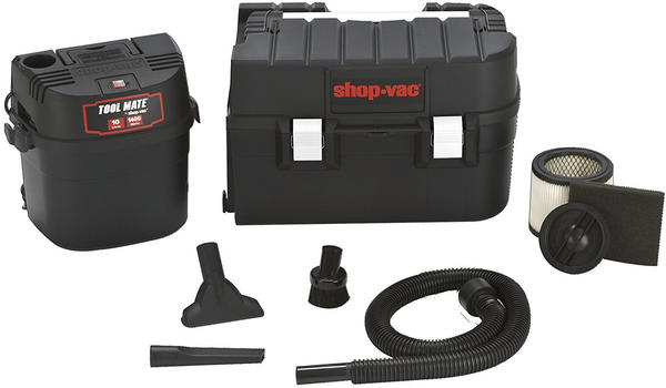 Shop-Vac Nass-/Trockensauger 1400 W 10 l mit Werkzeugbox