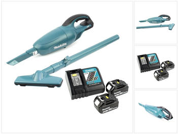 Makita DCL 180 18V inkl Düsen 2x 3,0 Schnellladegerät