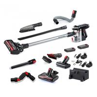 Genius Akku-Staubsauger Invictus X9, 23 teilig schwarz | silber | rot